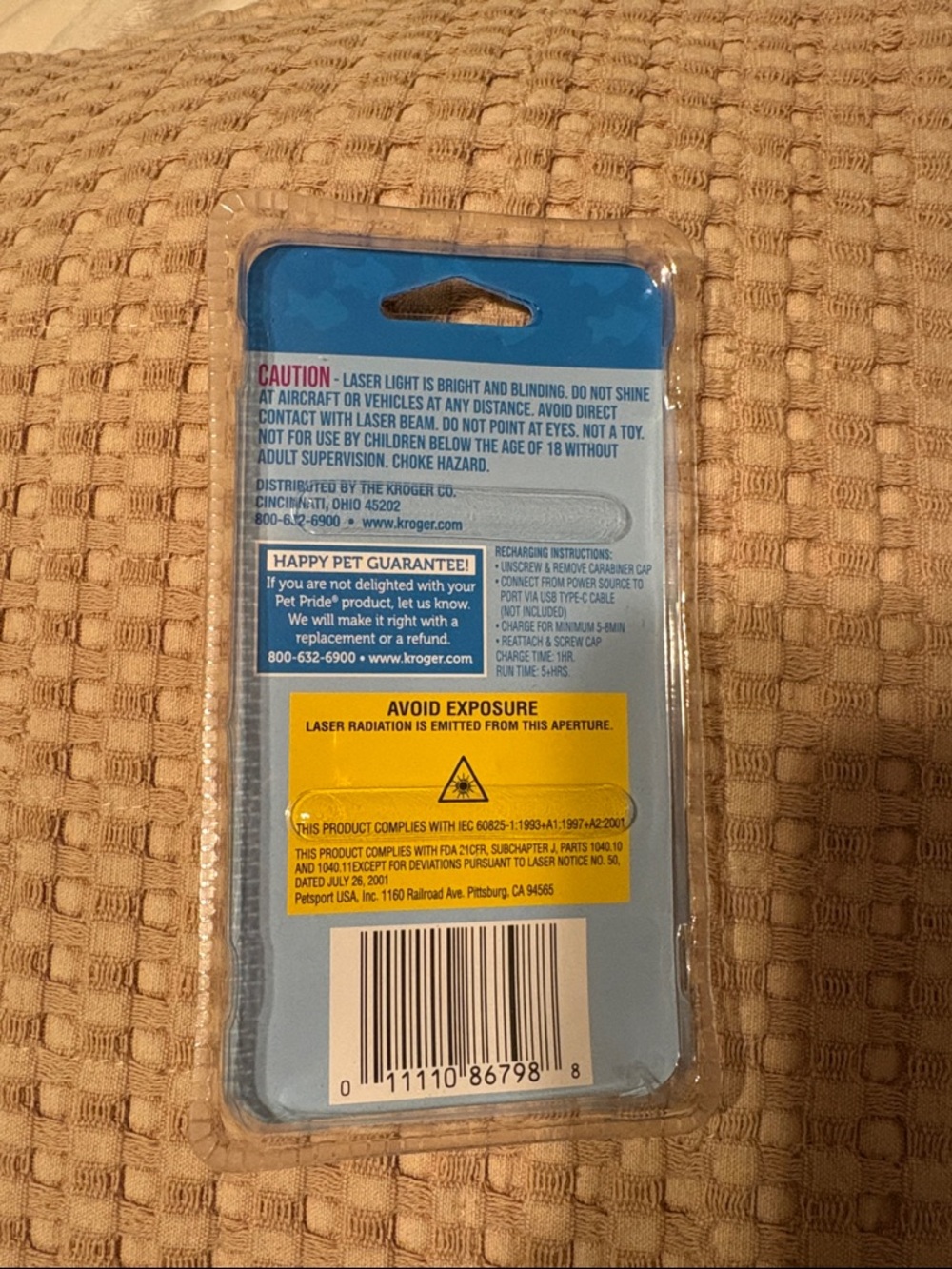 Rechargeable Laser Beam Toy for Cats - Picture 3 of 3